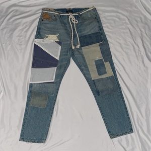 💙NWT✨ Ralph Lauren Avery Boyfriend patchwork   👖